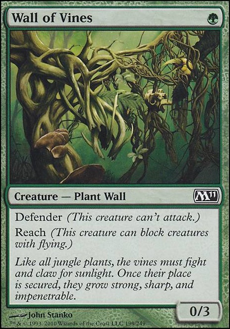 Featured card: Wall of Vines