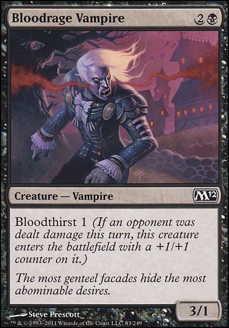 Featured card: Bloodrage Vampire