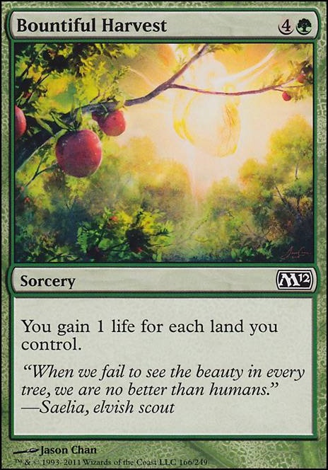 Featured card: Bountiful Harvest