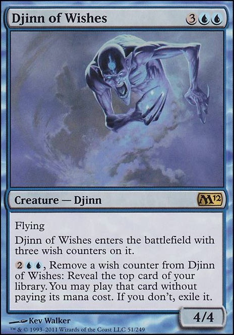 Featured card: Djinn of Wishes