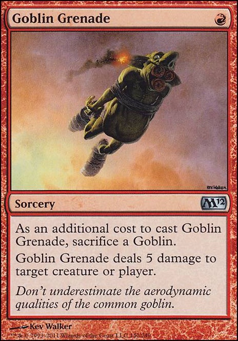 Featured card: Goblin Grenade