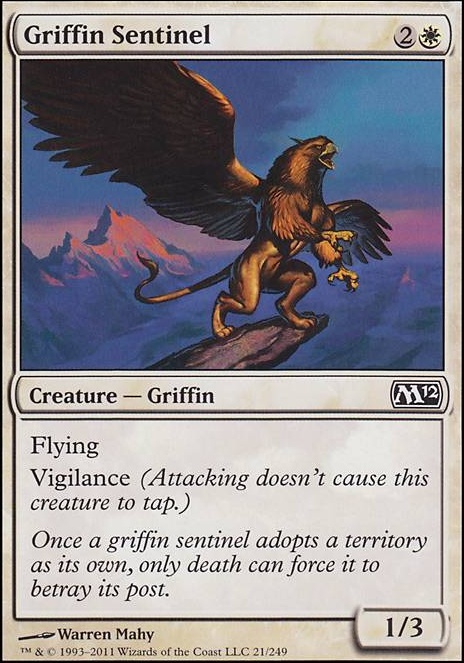 Featured card: Griffin Sentinel