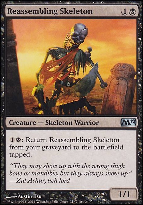 Featured card: Reassembling Skeleton
