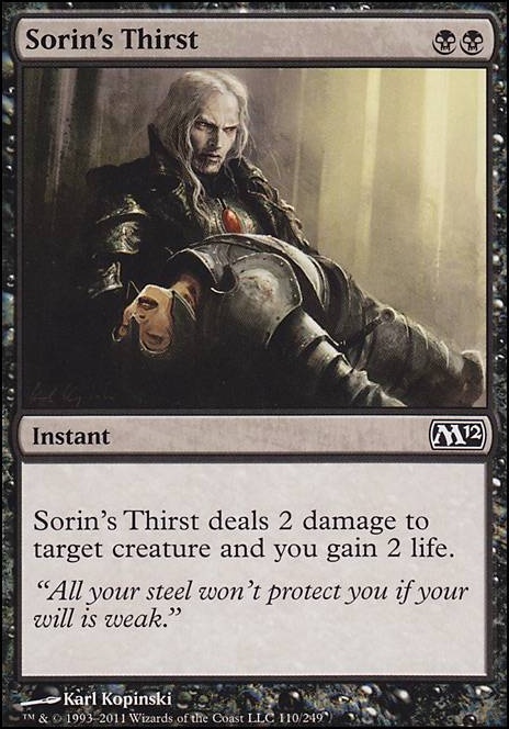 Sorin's Thirst