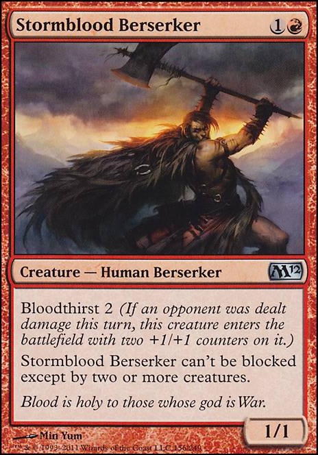 Featured card: Stormblood Berserker