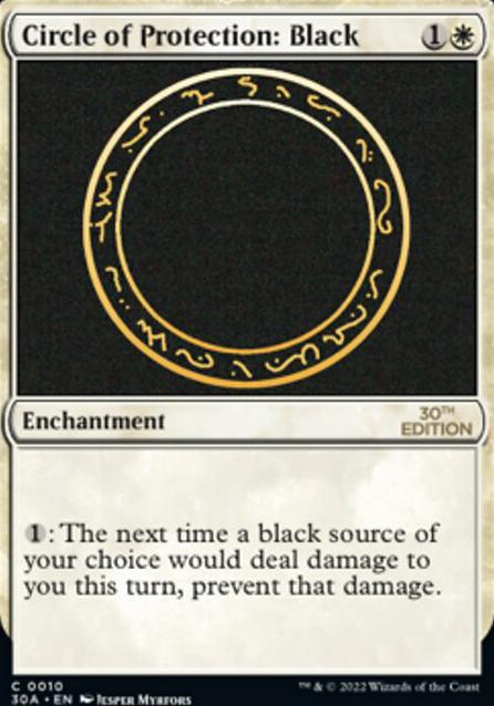 Featured card: Circle of Protection: Black