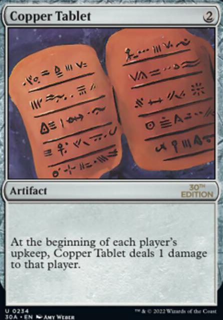 Featured card: Copper Tablet