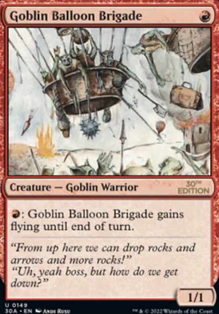 Featured card: Goblin Balloon Brigade