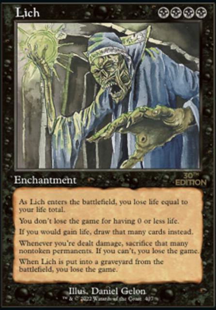 Featured card: Lich