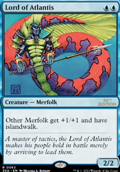 Lord of Atlantis feature for Merfolk Tribal Aggro