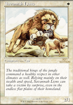 Featured card: Savannah Lions