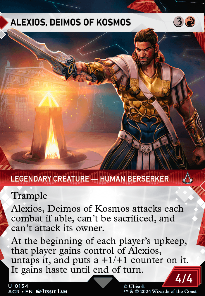 Featured card: Alexios, Deimos of Kosmos