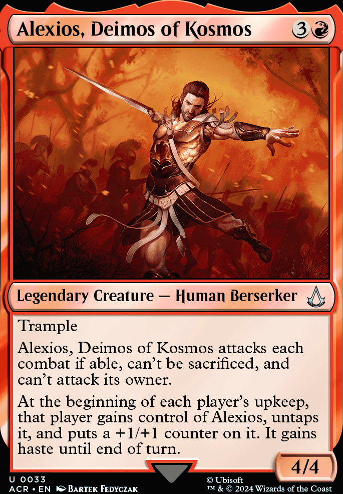 Alexios, Deimos of Kosmos feature for FOR THE HORDE!!!!!!!