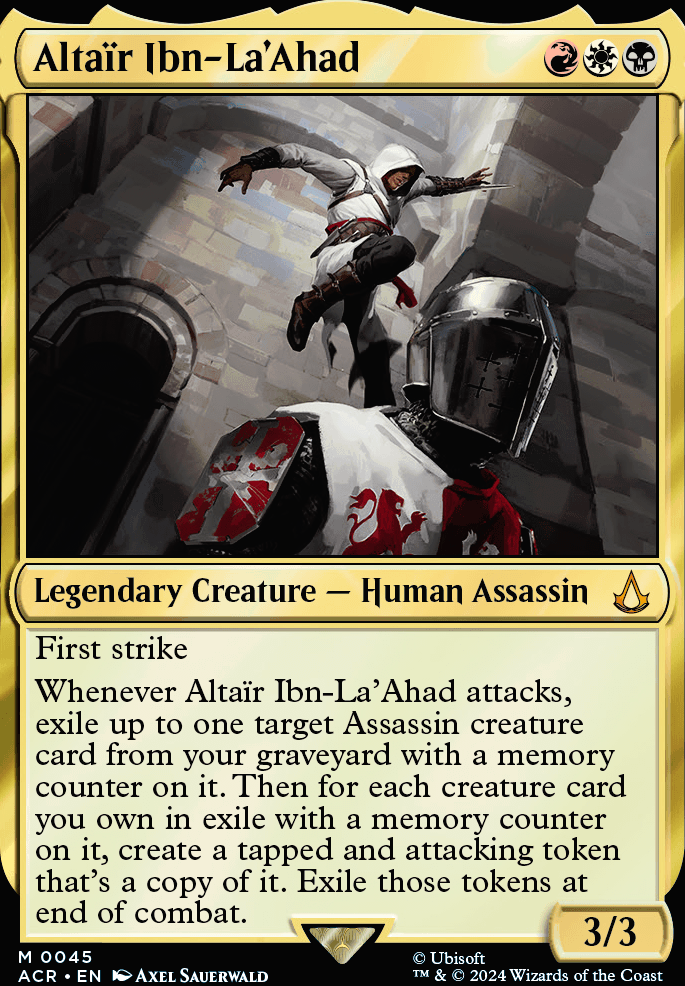 Commander: Altair Ibn-La'Ahad