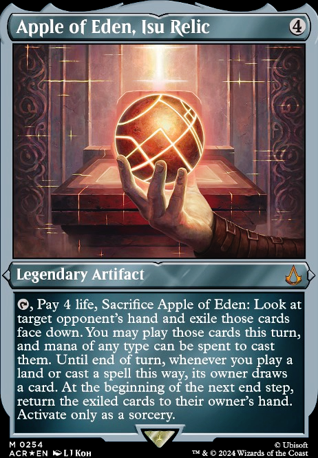 Featured card: Apple of Eden, Isu Relic