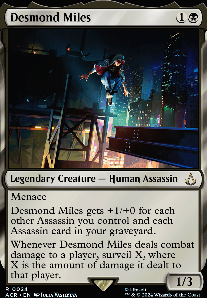 Featured card: Desmond Miles