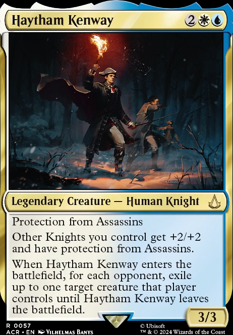 Haytham Kenway feature for Esper Knights