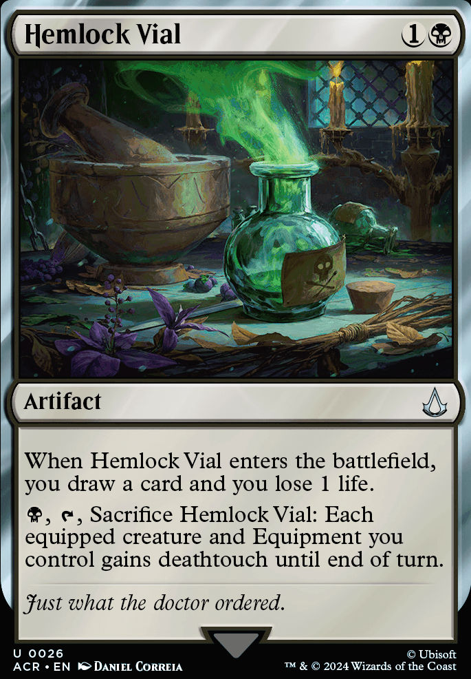 Hemlock Vial