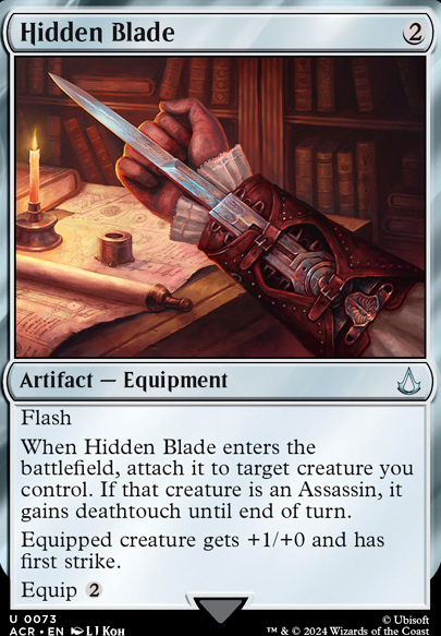 Featured card: Hidden Blade