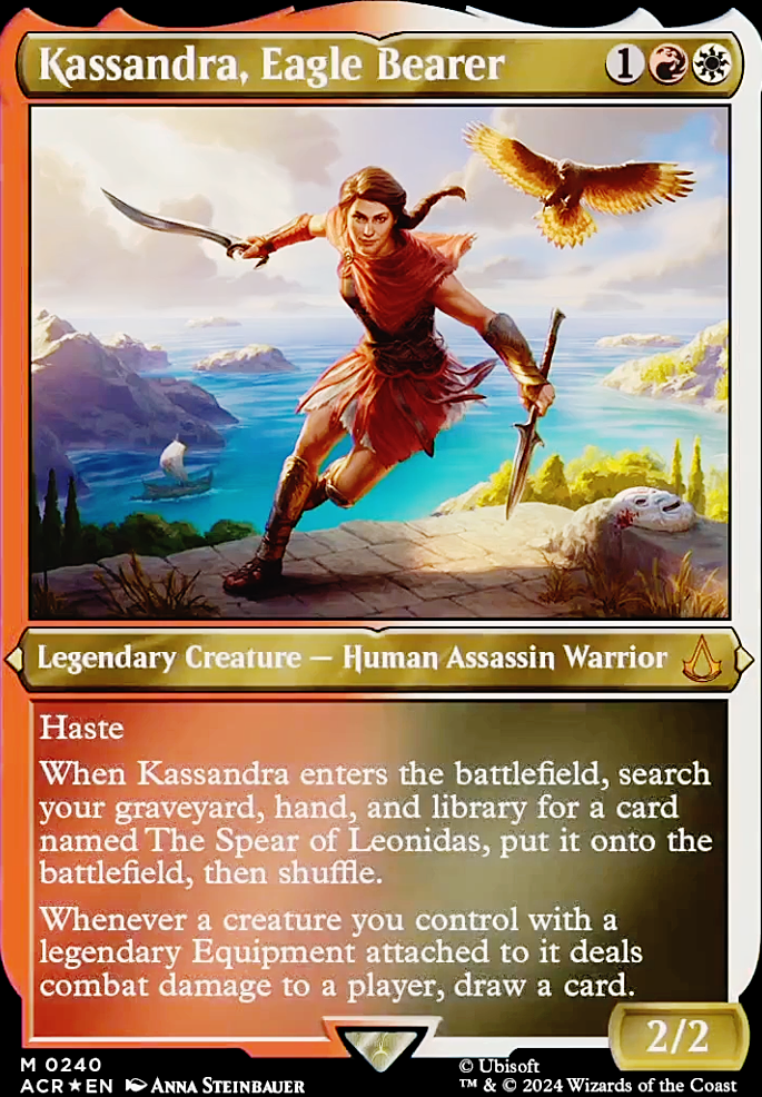 Commander: altered Kassandra, Eagle Bearer