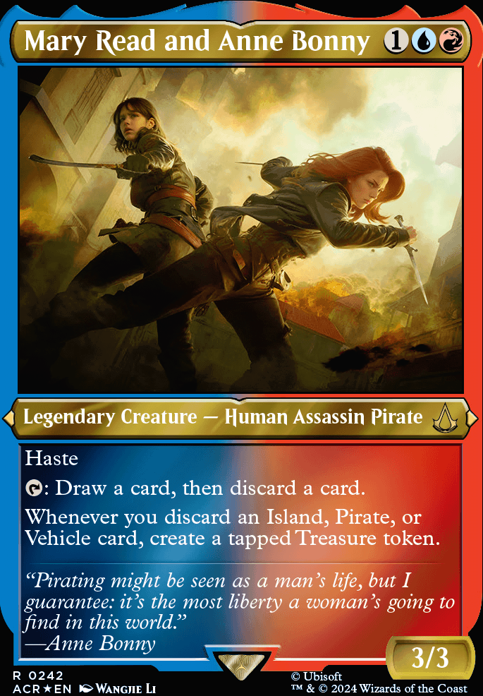 Commander: altered Mary Read and Anne Bonny