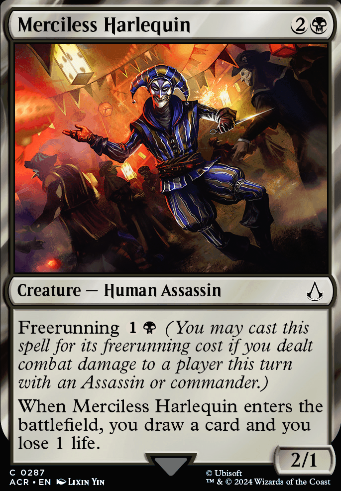 Featured card: Merciless Harlequin