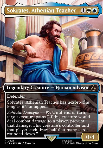 Featured card: Sokrates, Athenian Teacher