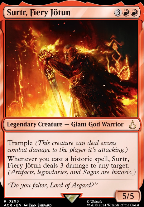 Surtr, Fiery Jotun feature for Red Giant Burn