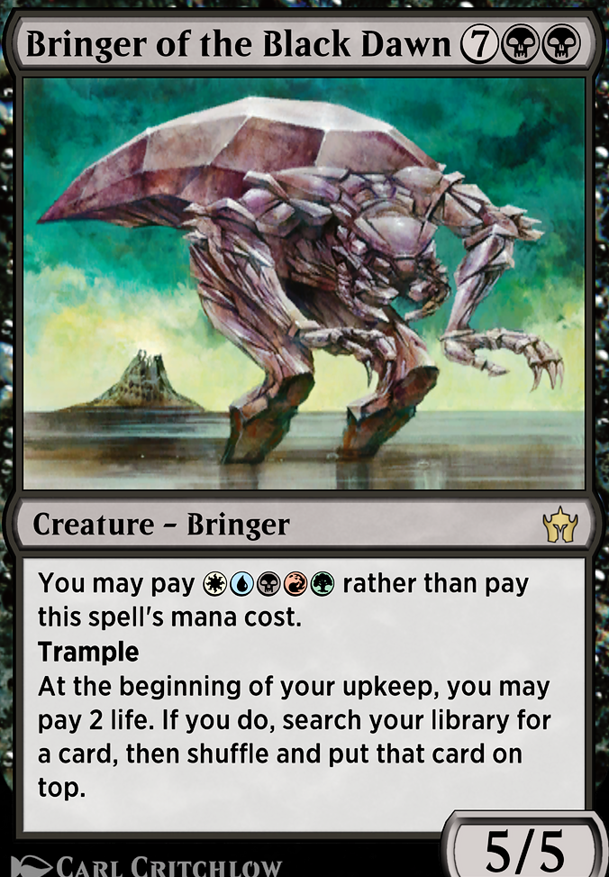 Bringer of the Black Dawn feature for gate-tim