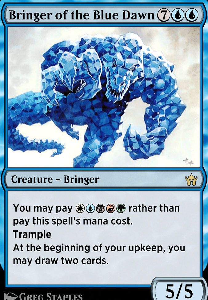 Bringer of the Blue Dawn