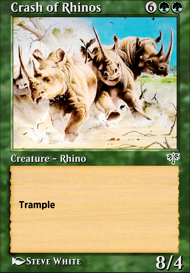 Crash of Rhinos