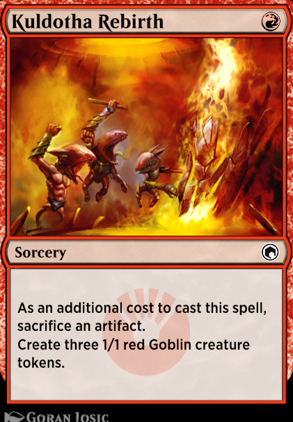 Featured card: Kuldotha Rebirth