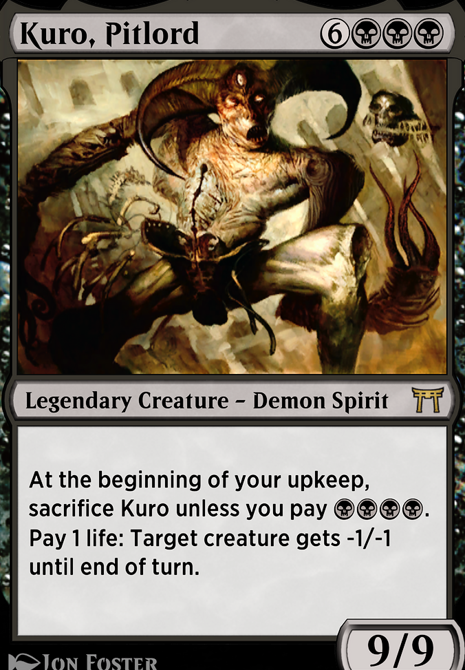 Kuro, Pitlord feature for Suicide is Badass