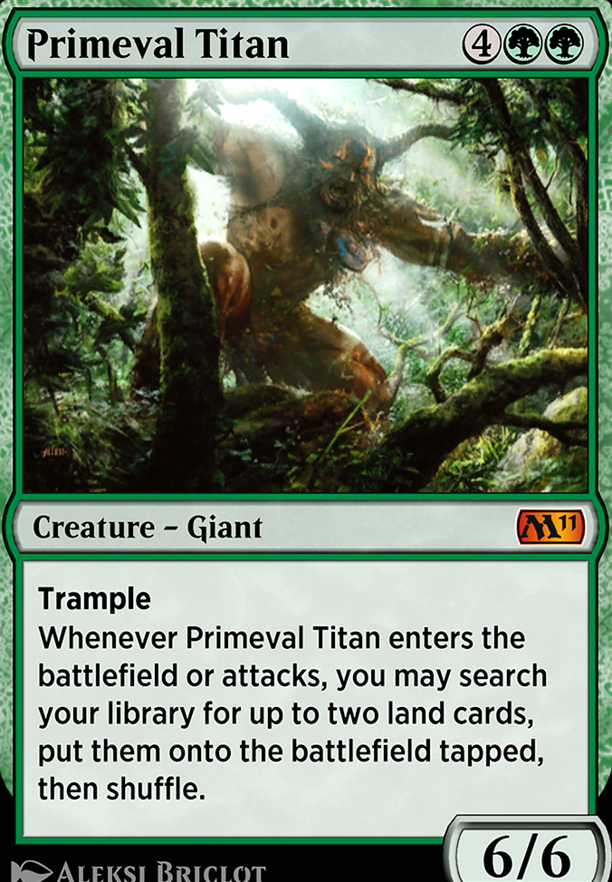 Featured card: Primeval Titan