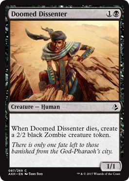 Featured card: Doomed Dissenter