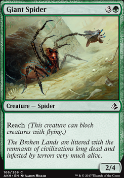 Featured card: Giant Spider