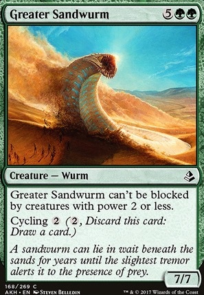 Featured card: Greater Sandwurm