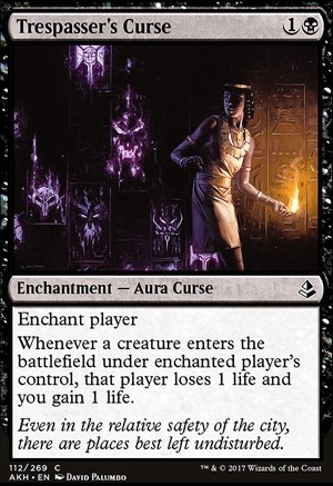 Featured card: Trespasser's Curse