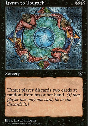 Hymn to Tourach feature for Tinybones Discard