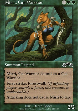 Commander: Mirri, Cat Warrior