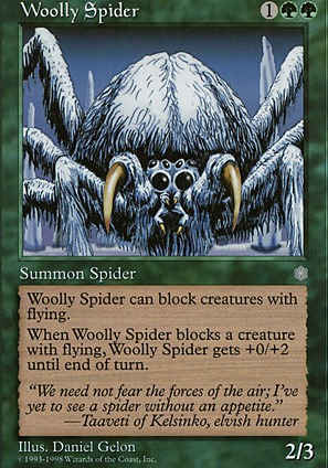 Featured card: Woolly Spider