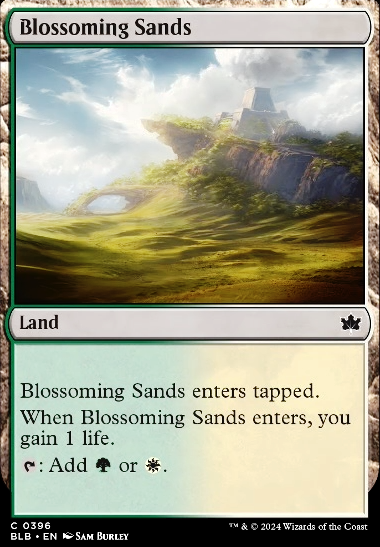 Featured card: Blossoming Sands