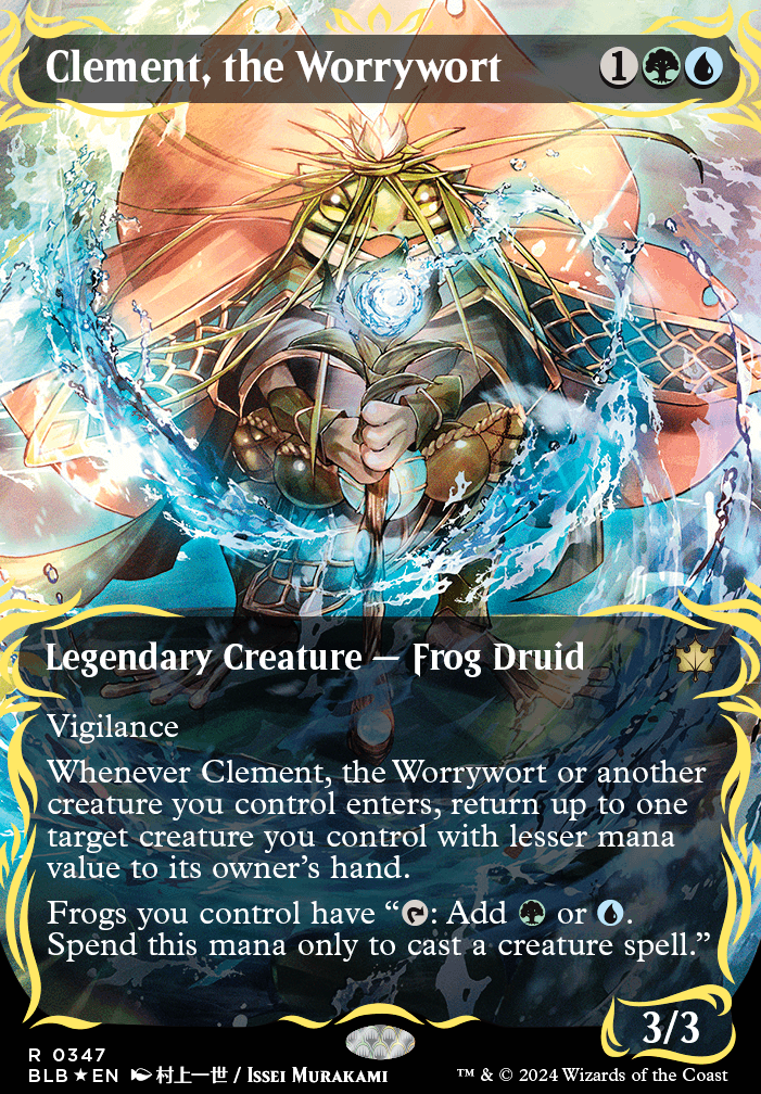 Featured card: Clement, the Worrywort