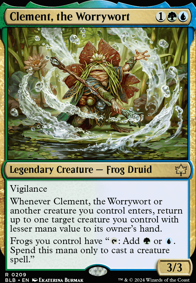 Commander: Clement, the Worrywort