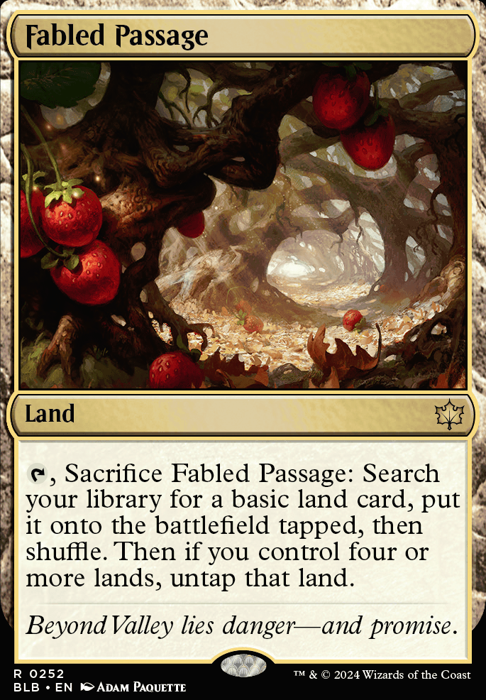 Fabled Passage feature for KROXA-LURRUS