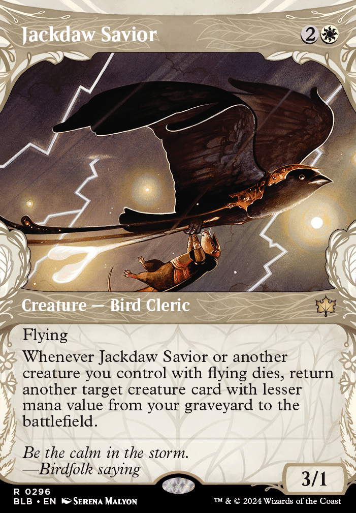 Featured card: Jackdaw Savior