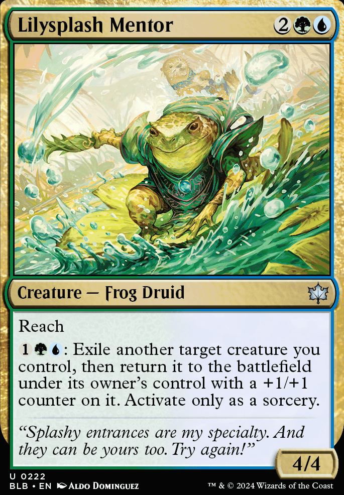 Frog Marching (Commander / EDH MTG Deck)