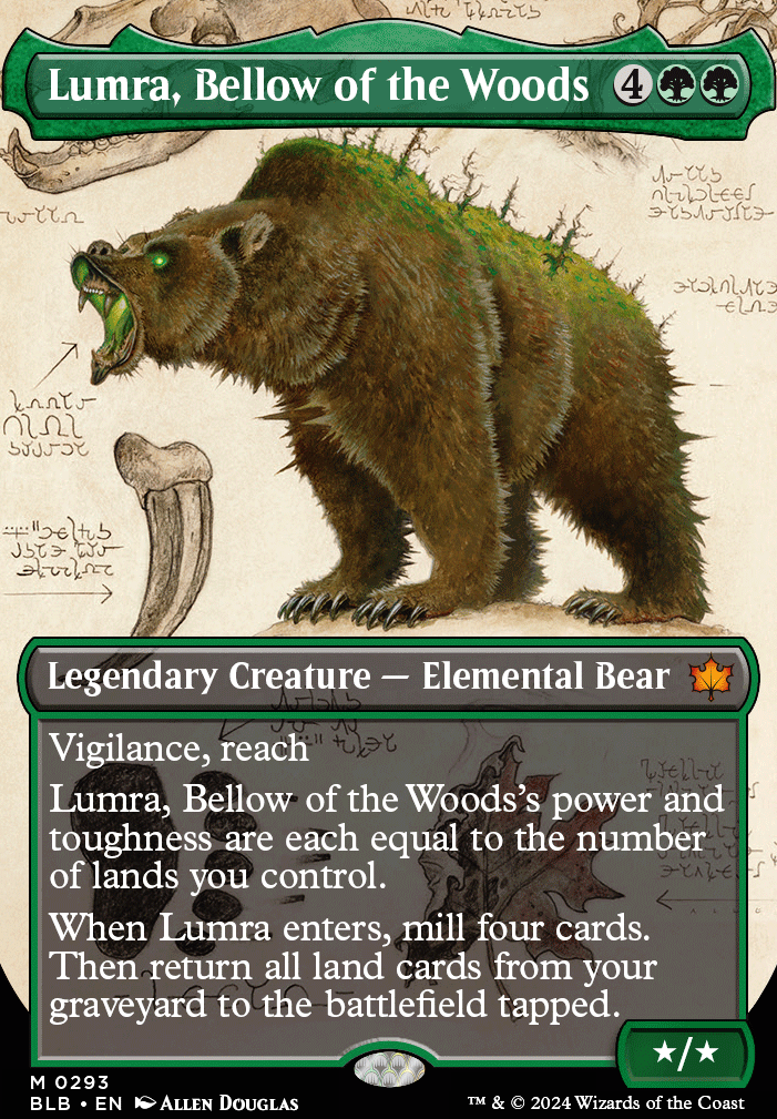 Commander: Lumra, Bellow of the Woods