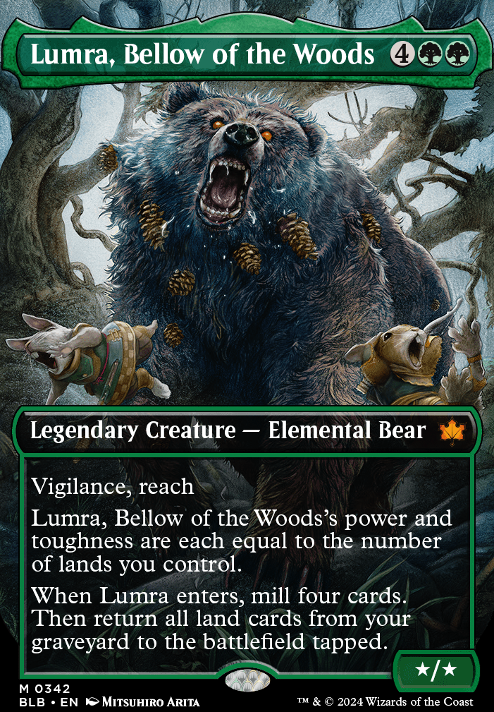 Commander: Lumra, Bellow of the Woods