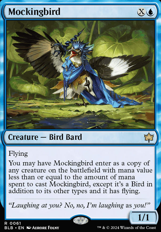 Mockingbird feature for Esper Shadow Bird